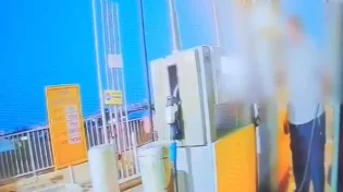 שניה מאסון: הנהג עמד לתדלק ואז הכל התפוצץ מול עיניו