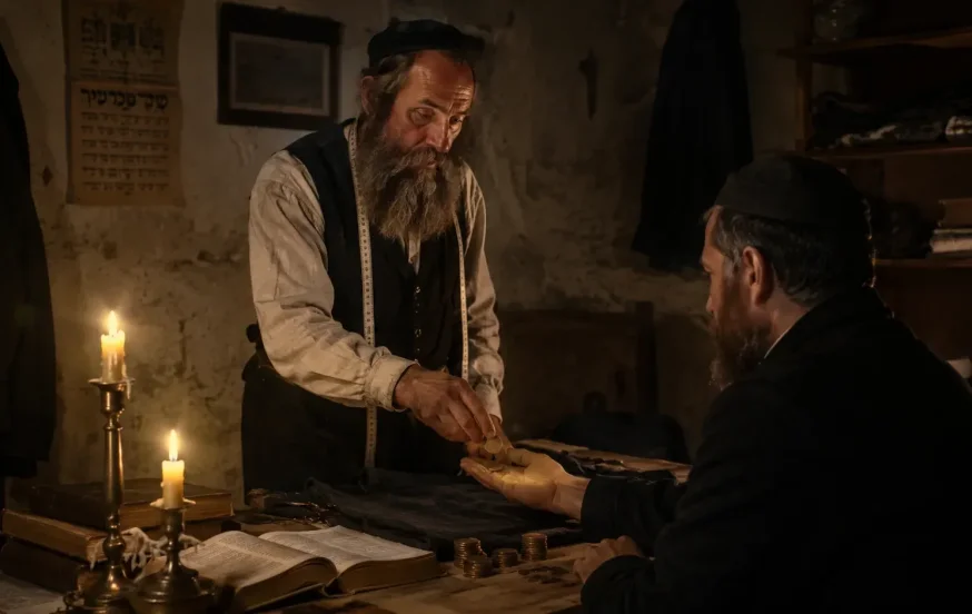 הוא ויתר על כל כספו למצווה, ואז ברכותיו החלו להתקיים הוא ויתר על כל כספו למצווה, ואז ברכותיו החלו להתקיים