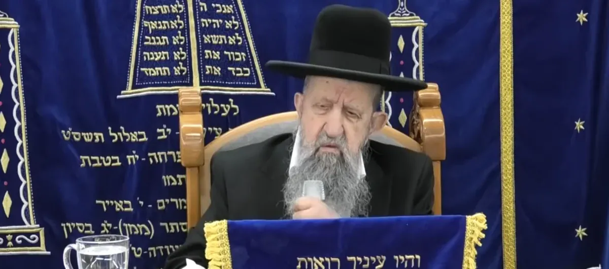 הרב בן ציון מוצפי מזהיר: 