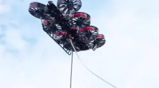 בסין הושק הדור הבא של כיבוי האש: רחפנים שישנו את חוקי המשחק