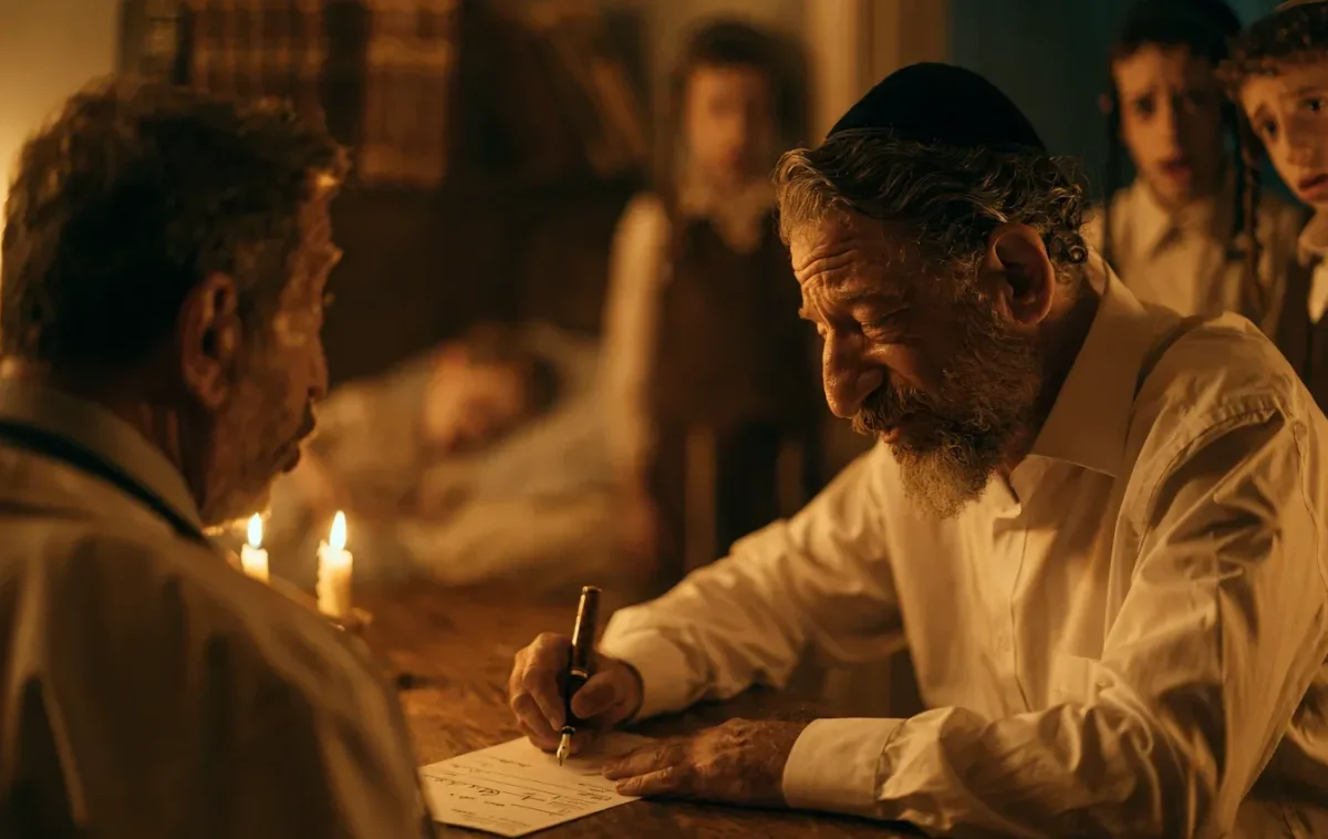 הרופא דרש תשלום בשבת - התשובה של האב גרמה לו לחזור בו הרופא דרש תשלום בשבת - התשובה של האב גרמה לו לחזור בו