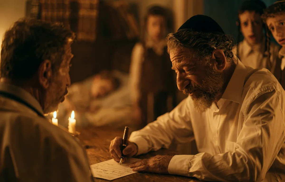 הרופא דרש תשלום בשבת - התשובה של האב גרמה לו לחזור בו הרופא דרש תשלום בשבת - התשובה של האב גרמה לו לחזור בו