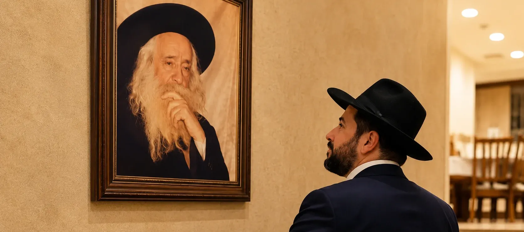 היה משהו במבט שלו שלא נתן לי להמשיך הלאה