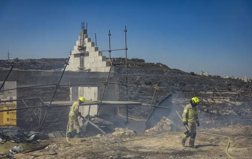 הפסד של 10 מיליון שקל: תושב חוות גלעד בחר לא לחלל שבת וצפה בעסק שלו נשרף