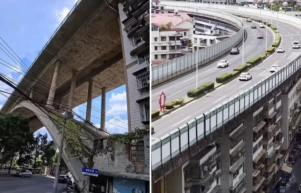 לא תאמינו איפה הם גרים: השכונה שנבנתה ממש מתחת לגשר ענק לא תאמינו איפה הם גרים: השכונה שנבנתה ממש מתחת לגשר ענק