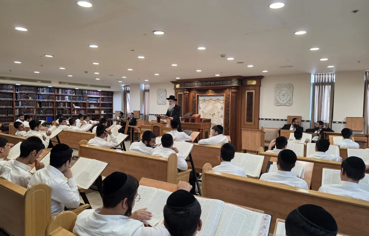 ישיבת "היכל ברוך" (באדיבות המצלם) ישיבת "היכל ברוך" (באדיבות המצלם)