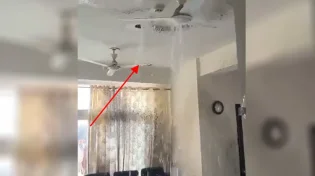 אף אחד לא ציפה לזה: מים פרצו מהתקרה והציפו דירת יוקרה