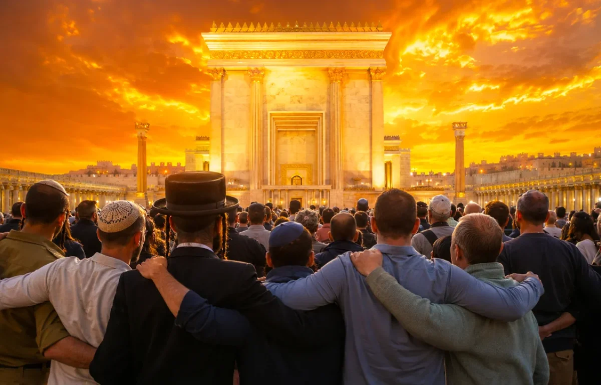 האם אנחנו עומדים לפני בניין בית המקדש השלישי? | שידור חי - כנס האחדות הגדול