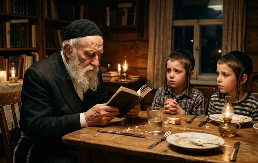 הילדים ראו את אביהם בוכה, והישועה הגיעה בתוך שעה הילדים ראו את אביהם בוכה, והישועה הגיעה בתוך שעה