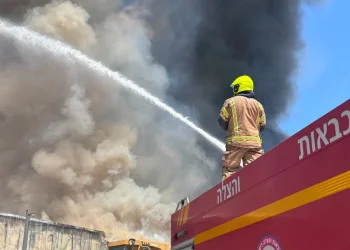 השריפה הענקית בשדרות: אלפי טונות של תפוחי אדמה ומחסן של שטראוס עלו באש