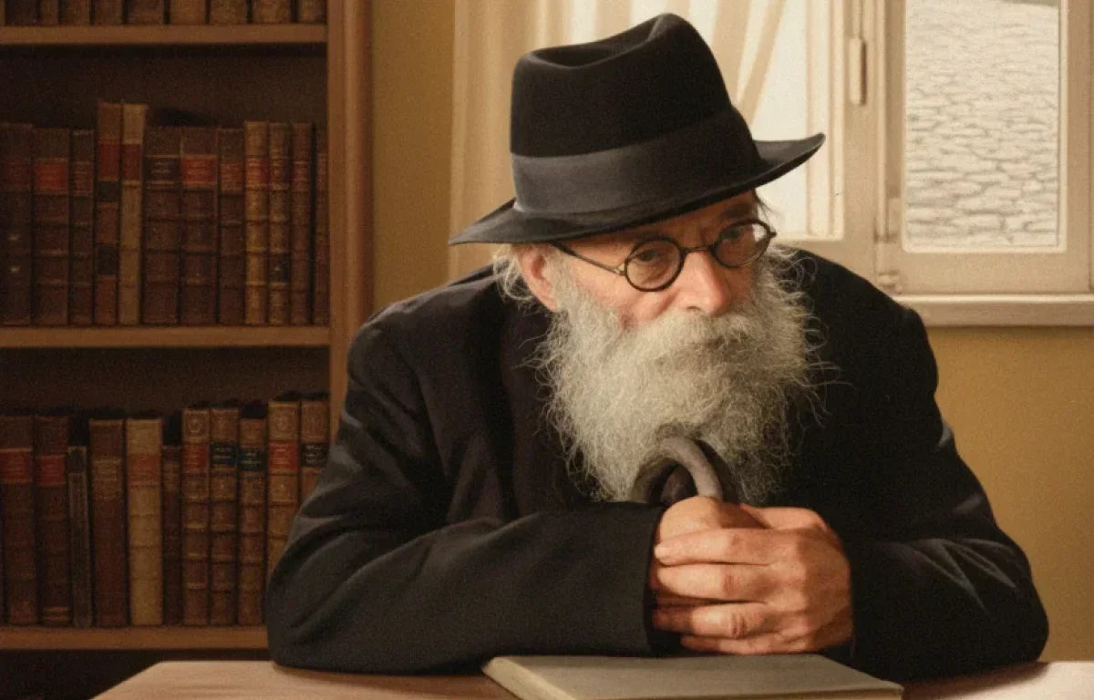 החזון איש הסתיר את כאבי התופת מאמו כדי שלא תצטער החזון איש הסתיר את כאבי התופת מאמו כדי שלא תצטער