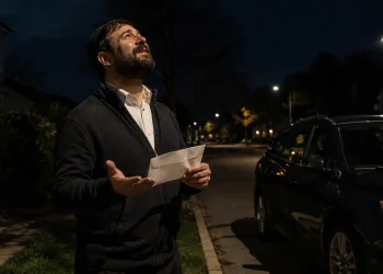 אשתו העירה אותו ב־3:30 בלילה, ואז הוא הבין למה זה קרה