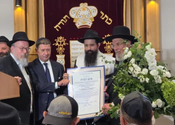 בגיל 36 בלבד: הרב הראשי הצעיר של מולדובה נכנס לתפקיד בגיל 36 בלבד: הרב הראשי הצעיר של מולדובה נכנס לתפקיד