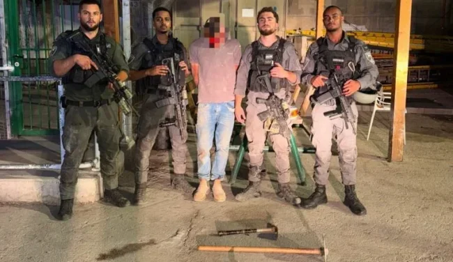חשד חמור בקלנדיה: חפר מנהרה והודה כי התכוון לחדור לישראל
