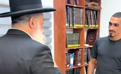 הישר מסכנין לרב יגאל כהן: המפגש המפתיע יחד עם שני צעירים ערבים