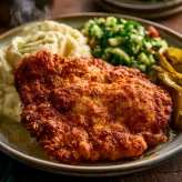 המנה המושלמת: שניצל קריספי עם פירה והטריק שהופך אותו לממכר