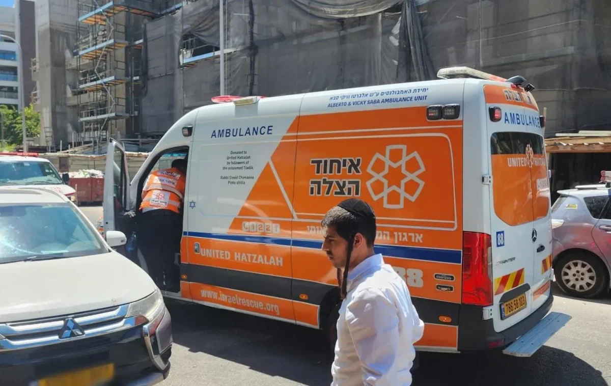 זירת התאונה (צילום: איחוד הצלה)