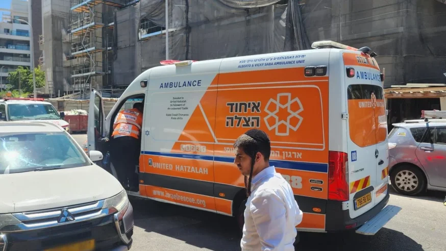 זירת התאונה (צילום: איחוד הצלה)