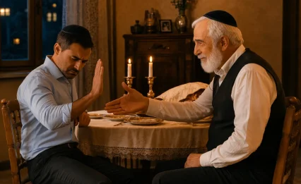 50 שנה הוא סירב לאביו, עד שהגיעה ההזדמנות האחרונה