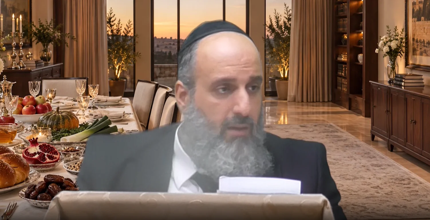 סעודת ראש השנה - הרב יניב עזיז
