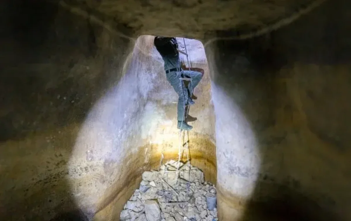 המנהרה סמוך לגבעת זאב המנהרה סמוך לגבעת זאב