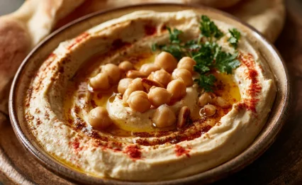 הסוד נחשף: כך תכינו חומוס חלק וקרמי כמו בחומוסיות