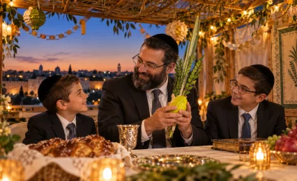 זמן שמחתנו: מה הופך את סוכות לחג השמח ביותר?
