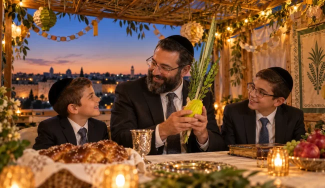 זמן שמחתנו: מה הופך את סוכות לחג השמח ביותר?