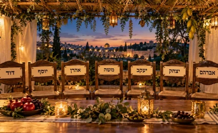 הזמנתם אותם לסוכה? כל מה שרציתם לדעת על האושפיזין