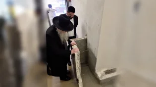 התיעוד מקריית יערים: כך התמלא לראשונה המקווה החדש