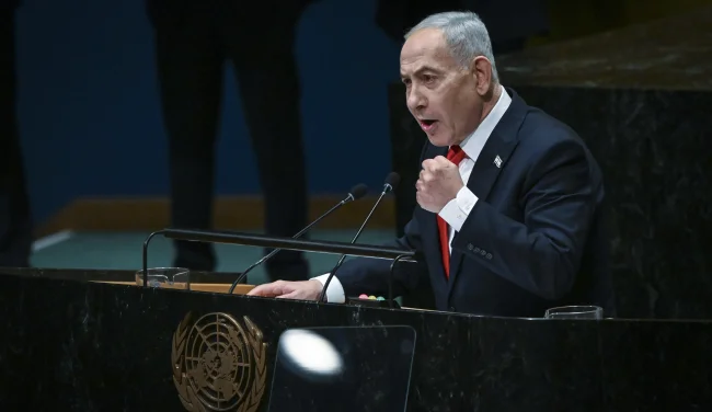 ביפר וסטארלינק על הבמה: נאום נתניהו שהסעיר את האו"ם