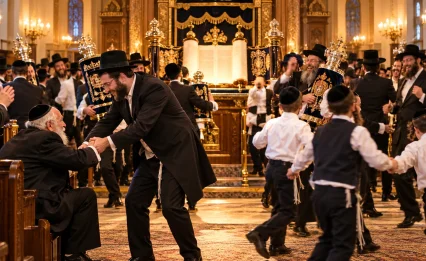 החוט שמחבר את התורה כולה: הסוד שנחשף בשמחת תורה