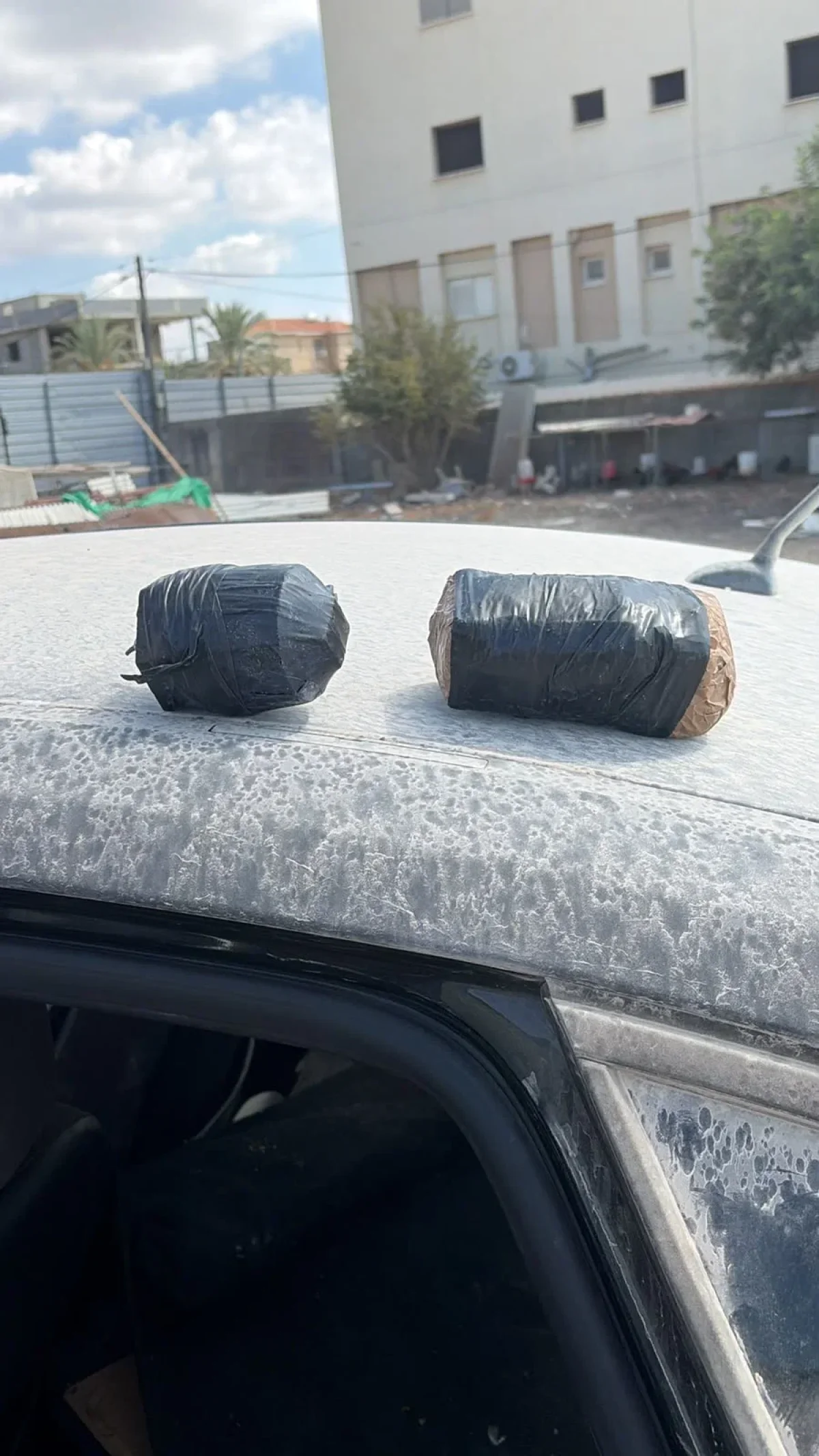 המטענים שאותרו