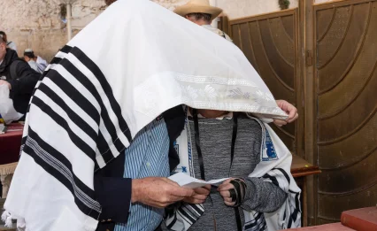 האב ביקש בקשה אחת בשבת, ואז הגיע הרגע המרגש