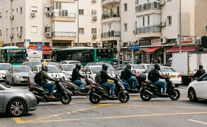 תאונות אופנועים בישראל: הערים שמובילות בנתון המדאיג