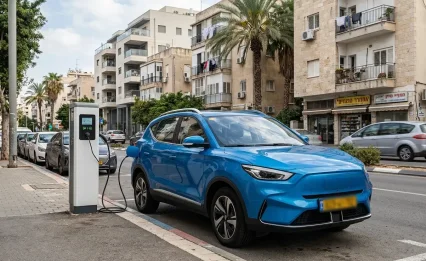 לא מה שחשבתם: העיר שבה הרכב החשמלי מזנק