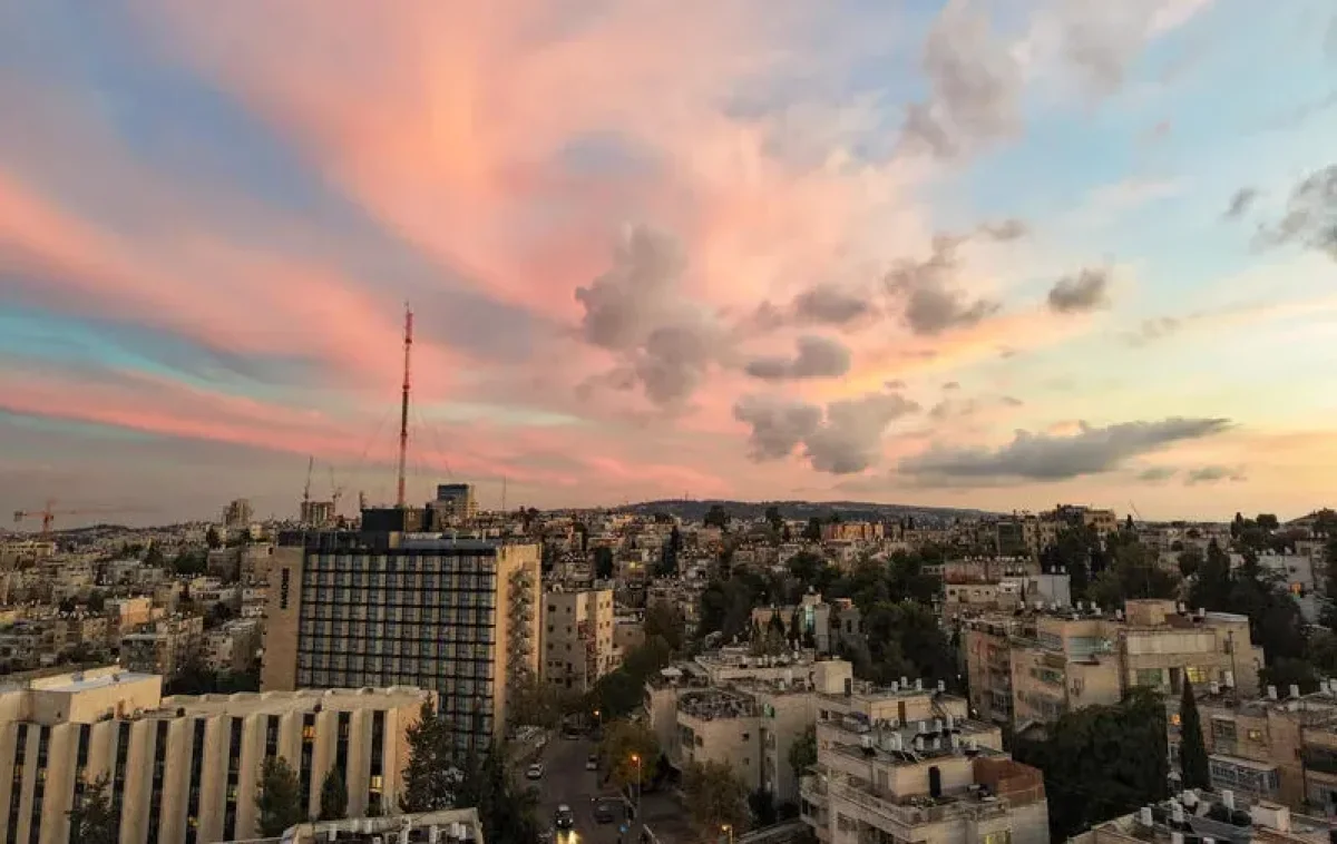 שקיעה בירושלים שקיעה בירושלים
