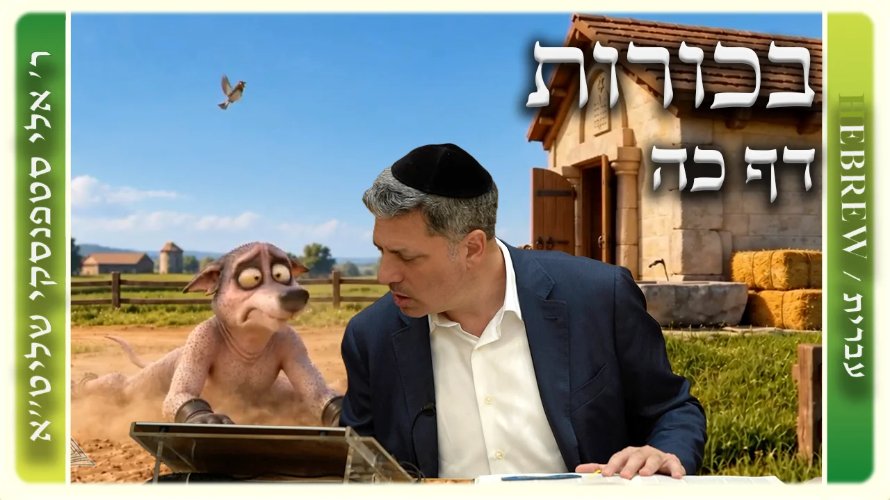שיעור הדף היומי: בכורות דף כה - ר' אלי סטפנסקי