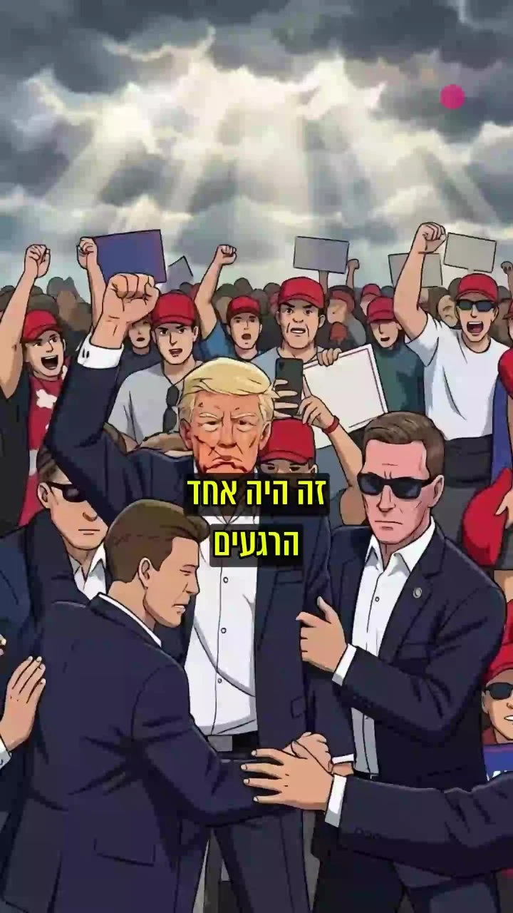 שבריר השנייה שכמעט שינה את ההיסטוריה… | ניסיון ההתנקשות בטראמפ `ארגון 2000 בוואטסאפ`