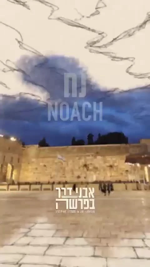 הרב שמואל רבינוביץ, רב הכותל והמקומות הקדושים, בדבר תורה וחיזוק לפרשת נח.