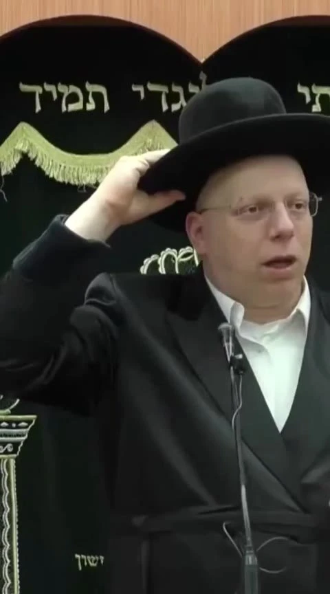 "כל מה שאני יגיד לך זה רבנו" הרב ליאור גלזר.