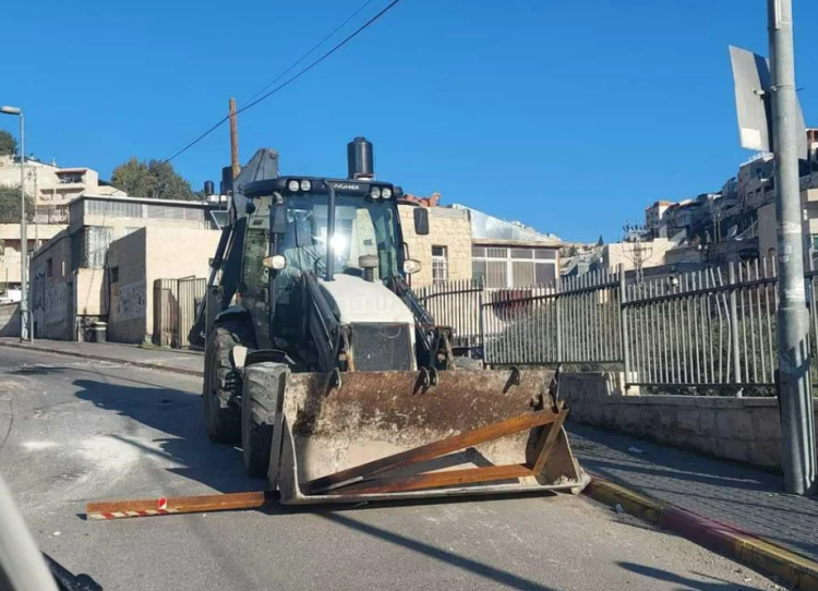 פתיחת צירי התנועה (צילום: דוברות המשטרה)