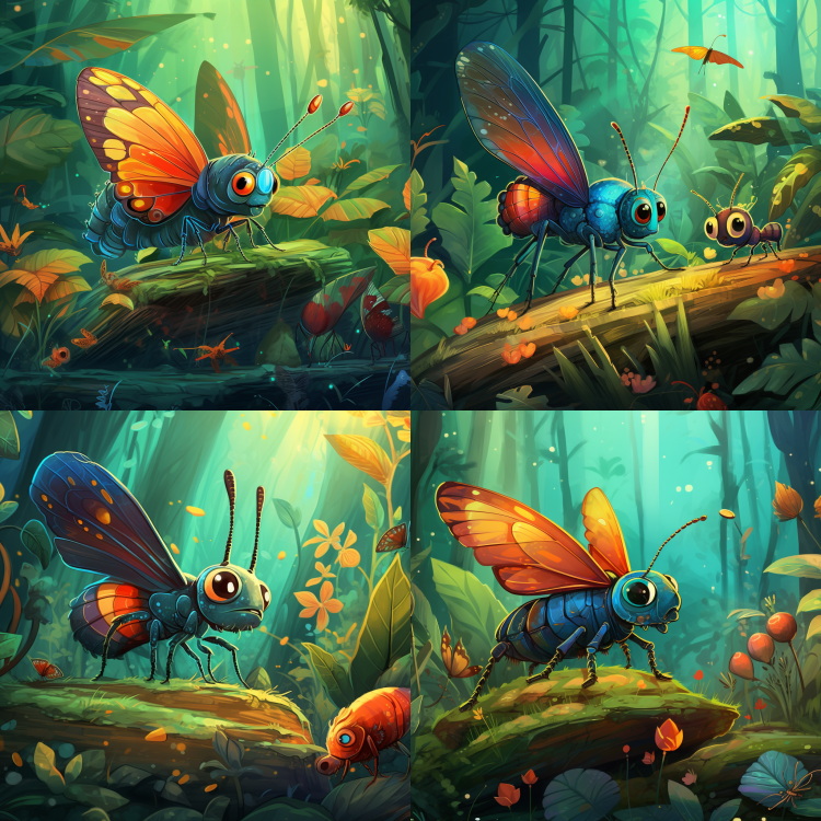 גלריה מהממת: כך נראים חרקים מצחיקים בבינה מלאכותית 