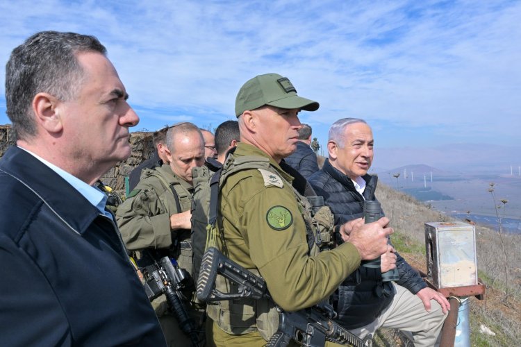 נתניהו מכריז על תפיסת אזור החיץ בגולן: ''נפילת משטר אסד - מכה לציר הרשע''