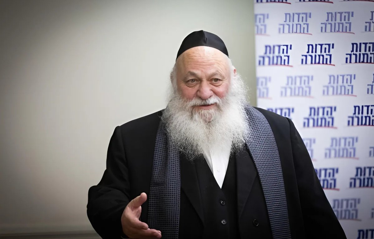 שר הבינוי והשיכון יצחק גולדקנופף מתפטר מהממשלה
