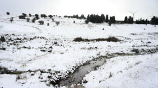 הסערה עודנה כאן: גשמים, שלג בחרמון וחשש לשיטפונות