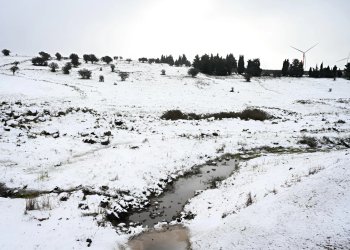 הסערה עודנה כאן: גשמים, שלג בחרמון וחשש לשיטפונות
