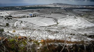 תחילת הסופה: היום יהיה קר מאוד - בליווי גשמים, רוחות ושלג בחרמון