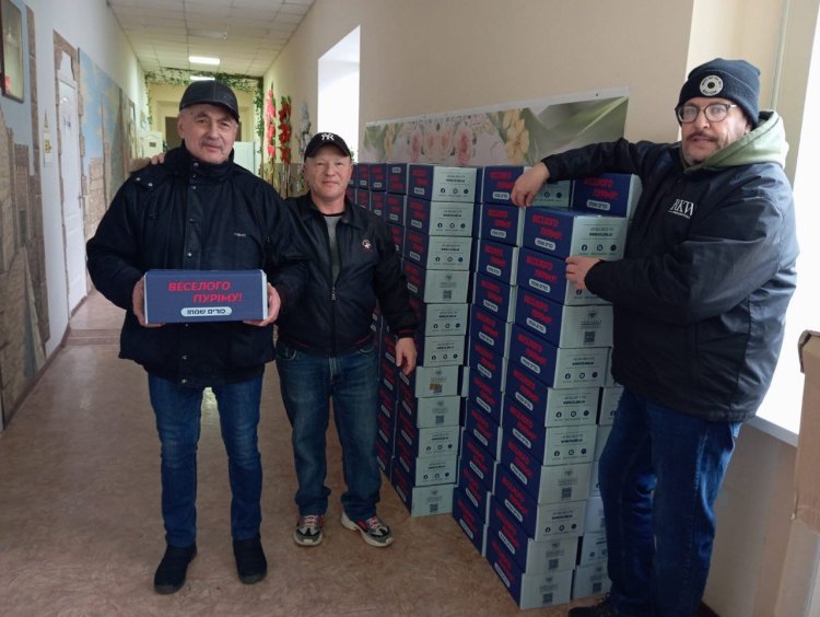 "בטוחים שיהיה 'ונהפוכו'": פורים הרביעי במלחמה – כך נערכים היהודים באוקראינה ''בטוחים שיהיה 'ונהפוכו''': פורים הרביעי במלחמה - כך נערכים היהודים באוקראינה