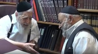 אחד משומעי לקחו של מרן הלך לעולמו • תיעוד מברכה שקיבל מפאר הדור